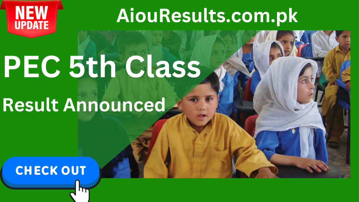 PEC 5th Class Result