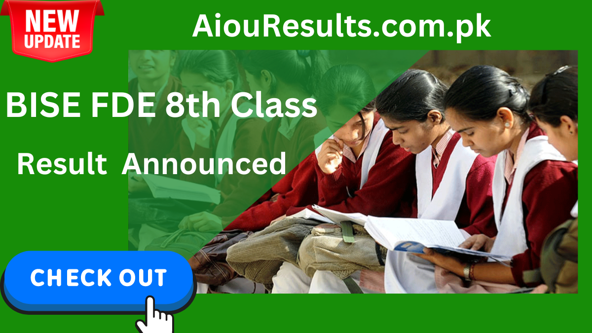 8th class Result federal Board