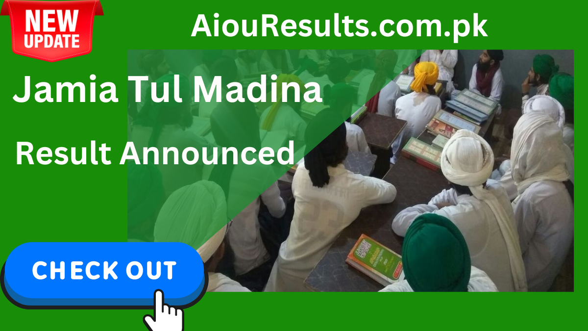 Jamia Tul Madina Result