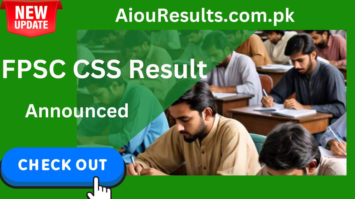 FPSC CSS final Result 2024