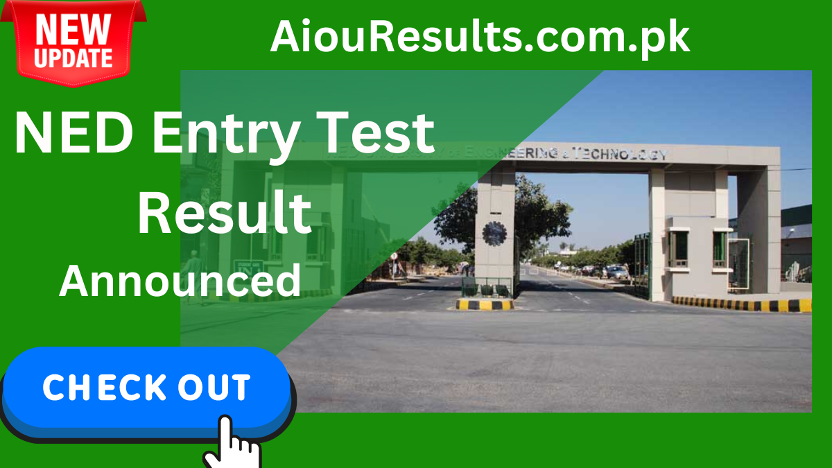 NED Entry Test Result