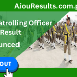 NHMP Patrolling Officer Result 2024