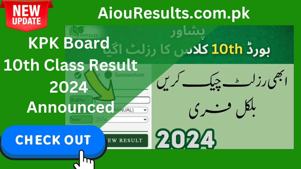 KPK Board 10th Class Result 2024