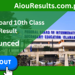 Federal Board 10th Class Result