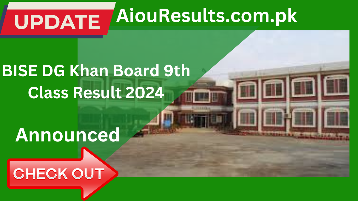 BISE DG Khan Board 9th Class Result 2024