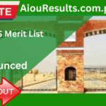 CUVAS Merit List