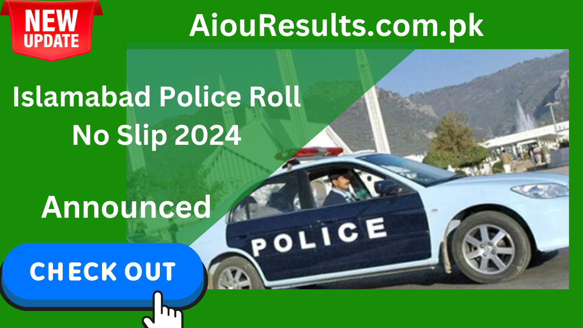 Islamabad Police Roll No Slip 2024