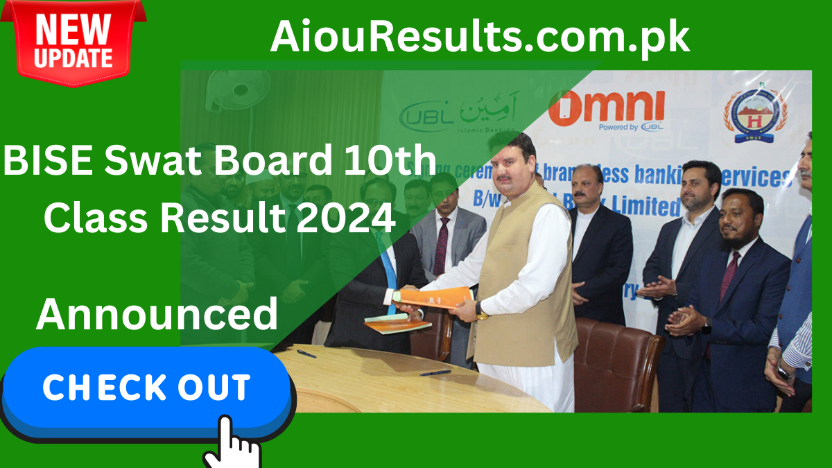 BISE Swat Board 10th Class Result 2024