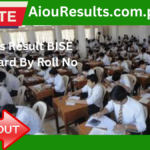 12th Class Result BISE Bannu Board By Roll No