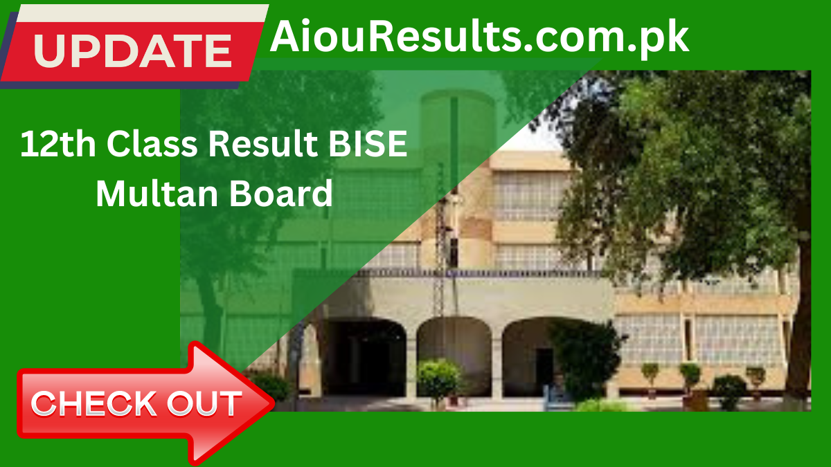 12th Class Result BISE Multan Board