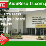 BISE BWP 12th Class Result Bahawalpur Board by Roll No